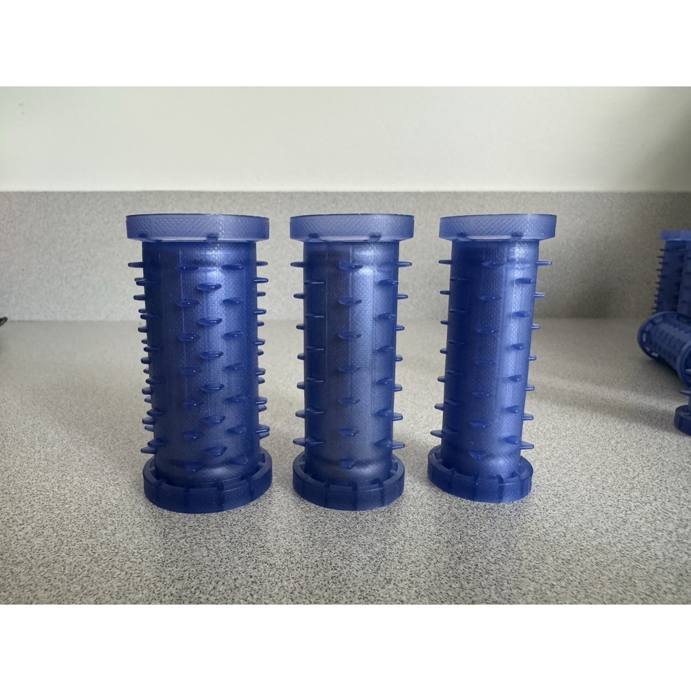 19 Remington Body Waves Ionic Hot Roller Replacement Curlers Blue H-10801 Sm M L